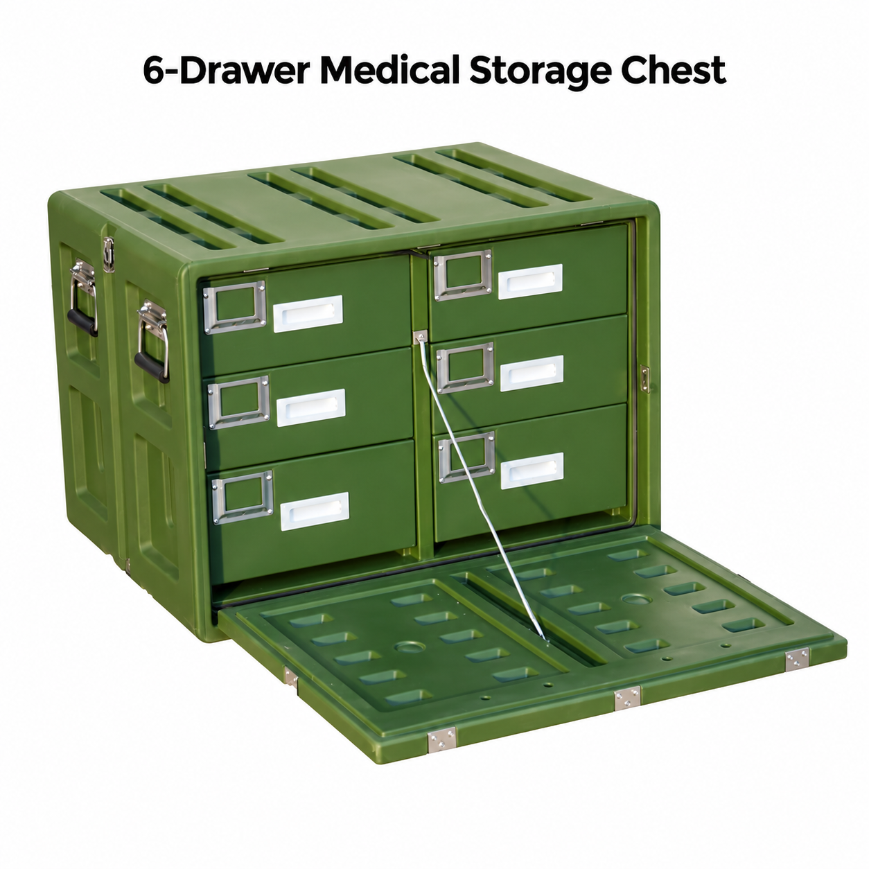 Six-Drawer Medical Supply Chest